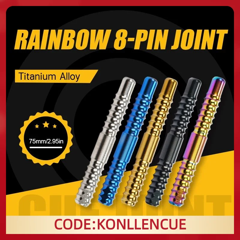 

3/8*8 Joint Polished Stainless Steel Pool cue stick for Billiards Accessories Shaft Fittings