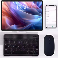 with Bluetooth Keyboard Mouse for Teclast T65 Max T70 T50HD P50S P40H 78Key 10inch Rechargeable Wireless Keyboard Mice Set Combo
