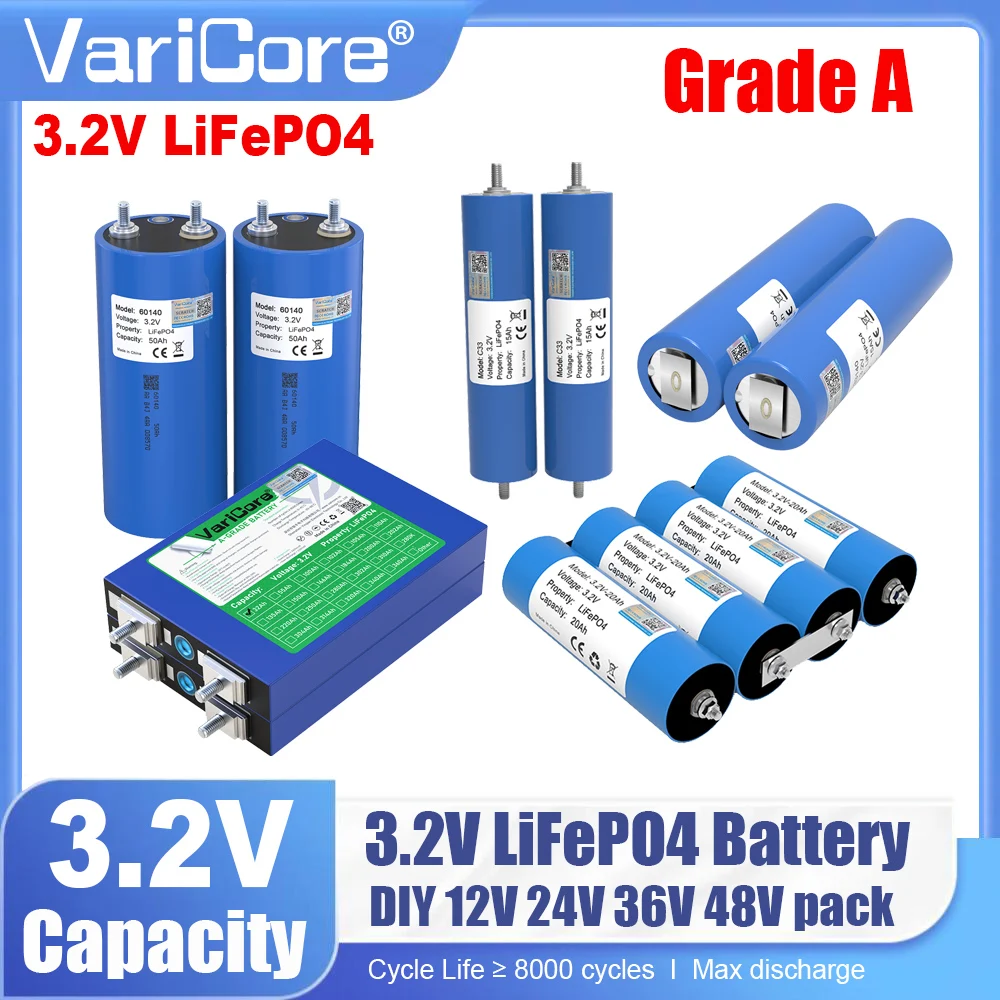 3.2V 33140 15Ah Lif…