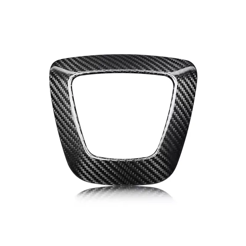 

For Tesla Model 3 Highland 2024 Real Hard Carbon Fiber Sticker Car Steering Wheel Cover Interior Trim Modification Accessories