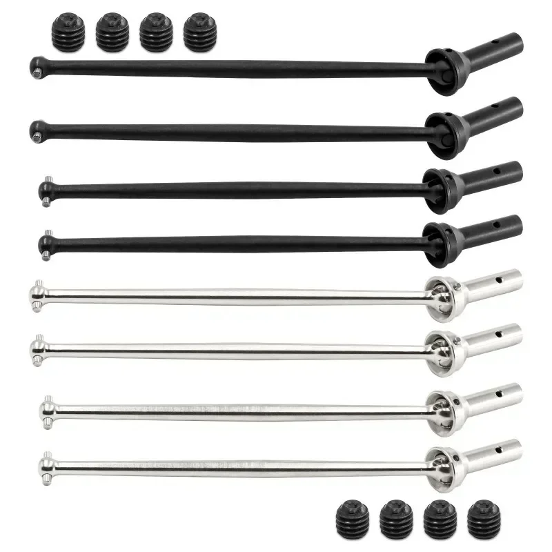 

1Set RC Steel Metal Front Rear Drive Shaft CVD Driveshaft for ARRMA 1/7 FIRETEAM TALION RC Car Upgrade Parts Accessories