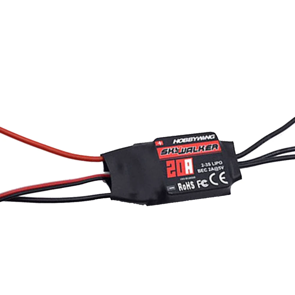 Hobbywing Skywalker Speed Controller 80A 60A 50A 40A 30A 20A ESC con UBEC per aerei RC elicottero