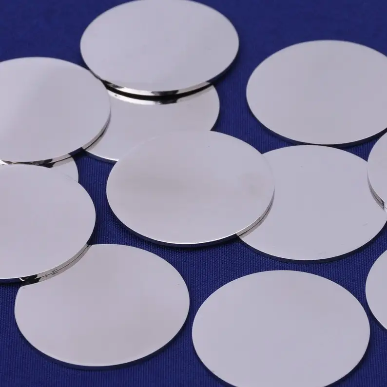 

10pcs 19mm Stainless Steel Round Stamping Discs,FANTASTIC SHINE,16 Gauges Blanks Diy Stamping Supplies,wholesale,jewelry Diy