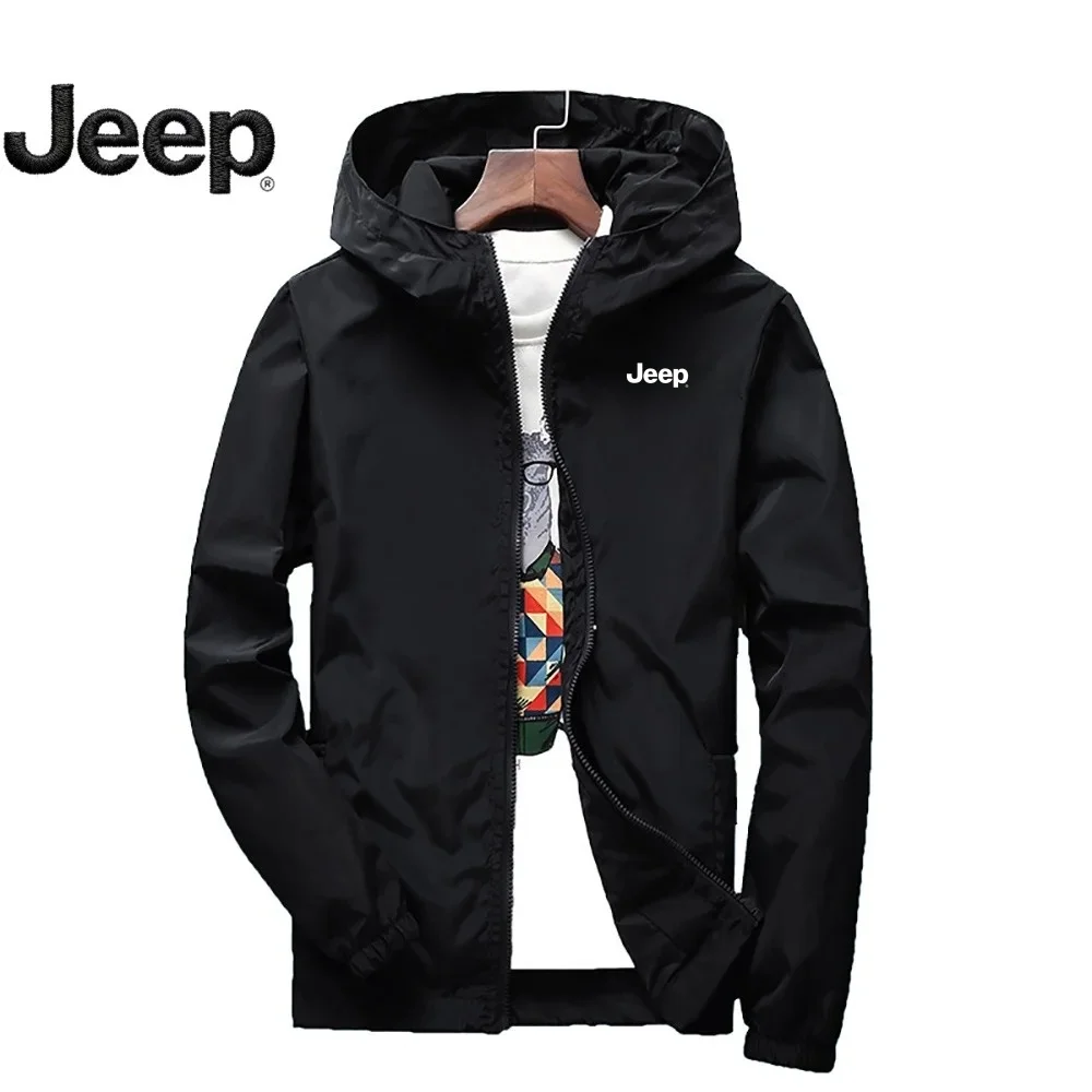Vestes de montagne fines pour hommes et femmes Jeep, pour le printemps et l'automne, vestes de sport