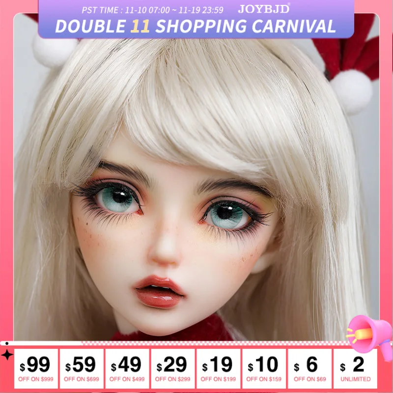 BJD Pop Miyn 1/4 Macaron Magische Ijs minife Meisje Ball Jointed Doll Art Collectie Speelgoed MSD Size Gift Fantasy Angel