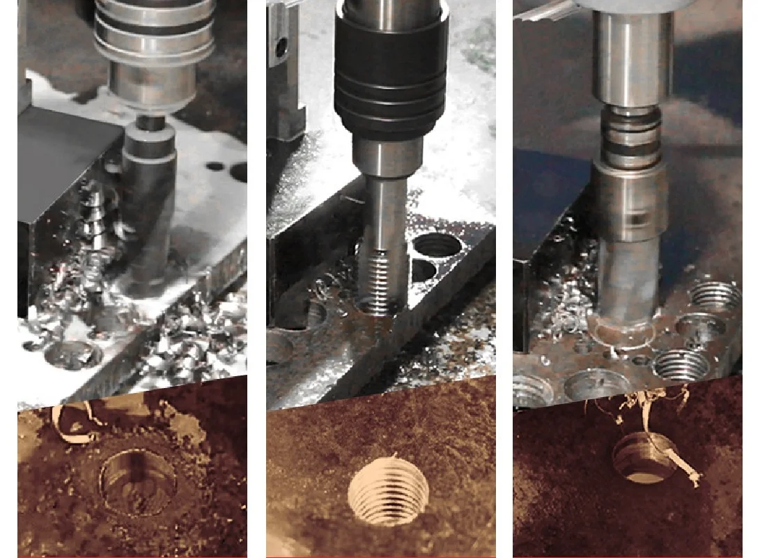 Drill Holder And Bottom Seat For Drilling Hardware Products Cnc Gear Pump And Bearing Core Components