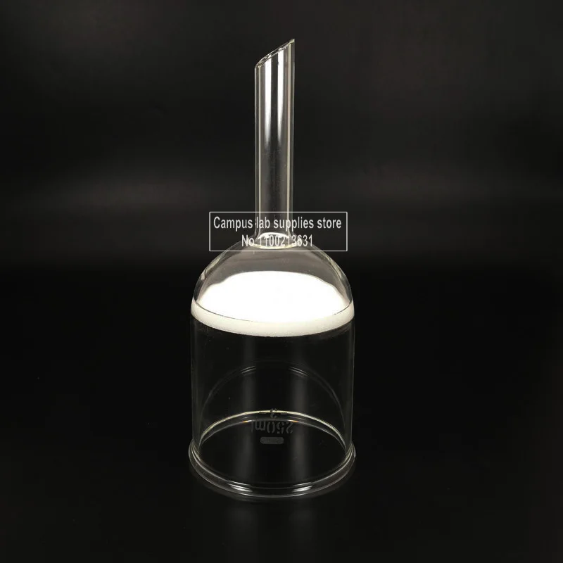 1pcs Glass Sand Core Funnel 30 40 60 100 250 500 1000ml Laboratory Acid and Alkali Resistant Vertical Melting Filtration Funnel