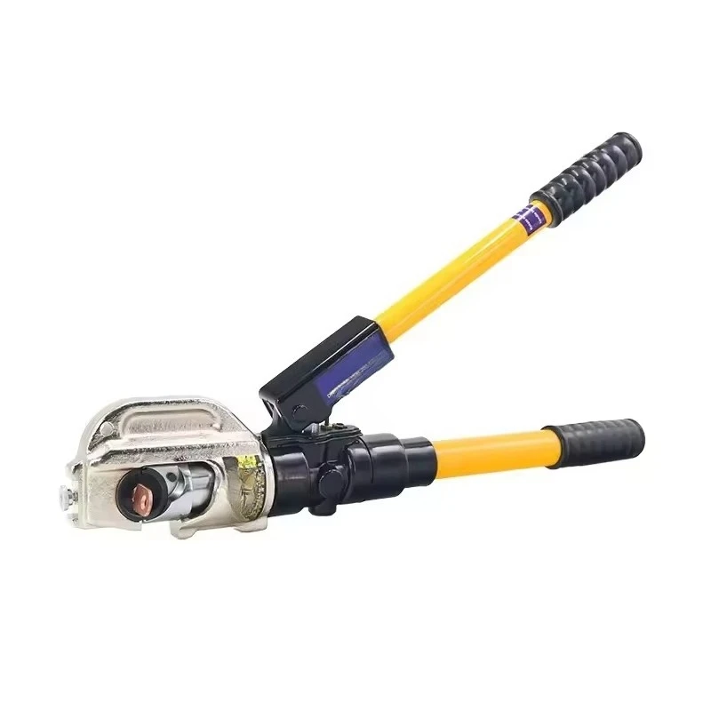 

ZC1-430 Quick Manual Hydraulic Pliers with Safety System Inside Hydraulic Wire Crimping Tool Head Part Can Rotate