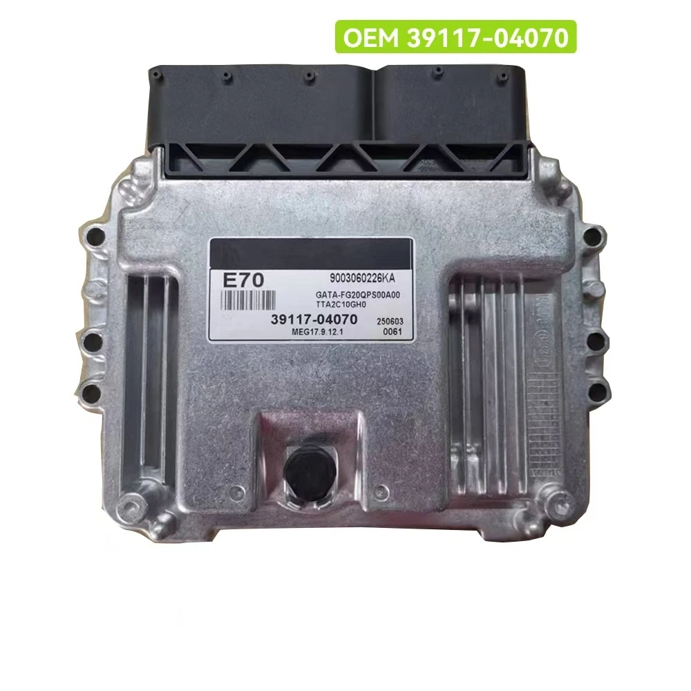 

39117-04070 3911704070 Car Engine Computer Board ECU ECM E70 For Hyundai