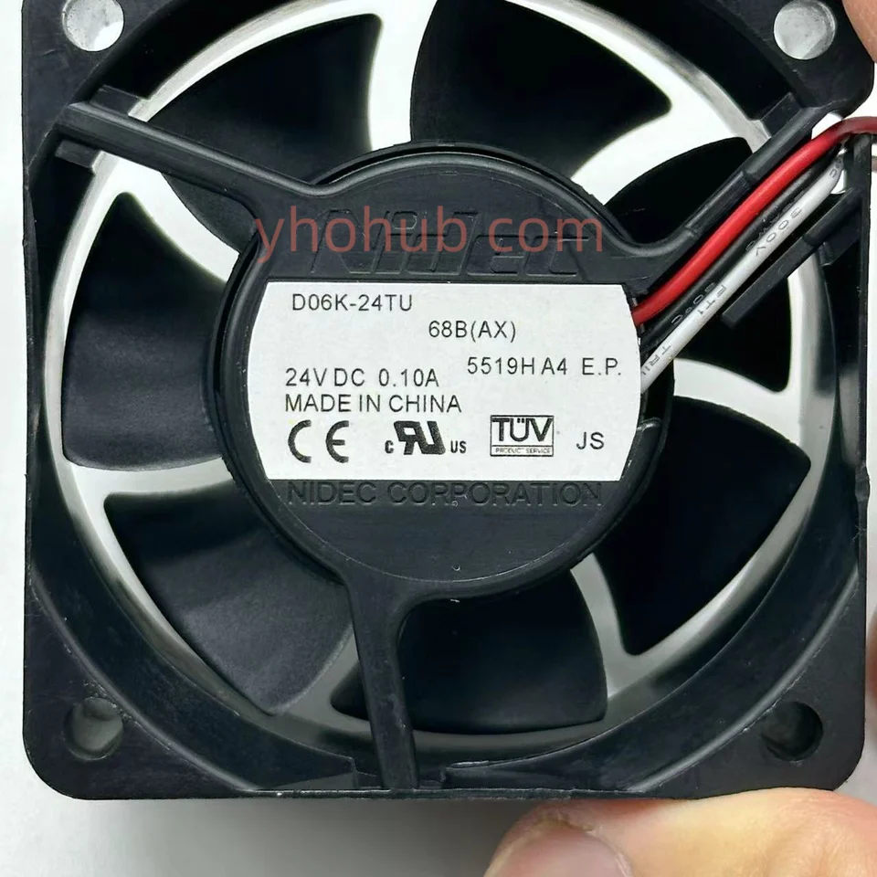 Nidec ファン 4個セット S6403c10852054810acb13a7878f11