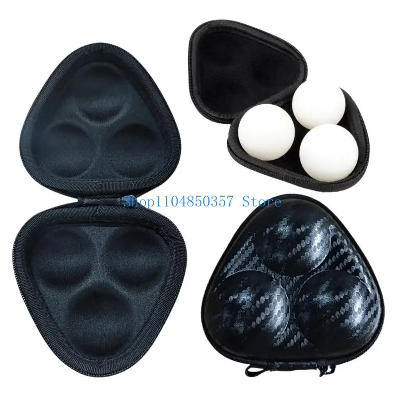 

5asd коробка для хранения 3 мячей для пинг-понга, чехол для хранения настольного тенниса, водонепроницаемый контейнер для легко