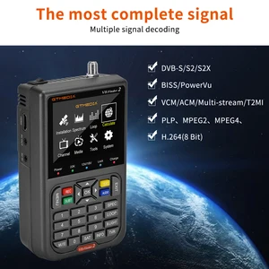 GTMedia-V8 Finder2 Pro2 + Satellitenmesserbeutel, Satellitenlocator, DVB-S, S2, S2X, 1080p, TFT-Bildschirm, LCD, High Definition, H.264, VS WS-6933 10 Hauptverkäufe fragen nach Satlink 6933 - №6