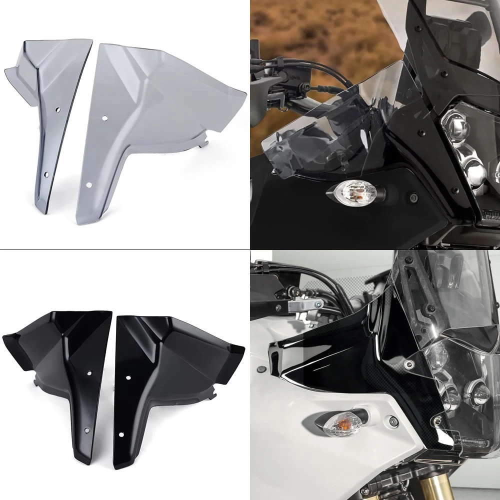For Yamaha XT700Z Tenere 700 XTZ 700 Tenere700 Side Windscreen Handlebar Windshield Fairing Wind Shield Deflector