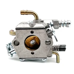 Carburador automático con codo de cobre para motosierra de gasolina china, 45cc, 52cc, 58cc