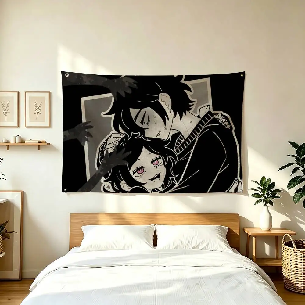 T-The Coffin of Andy and Leyley Flags for Bedrooms Home Decor Items Outdoor Decors Garage Decoration Flaga