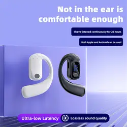 T30pro digital display wireless Bluetooth headset not in-ear ear hanger sports headset suitable For iPhone Xiaomi Huawei