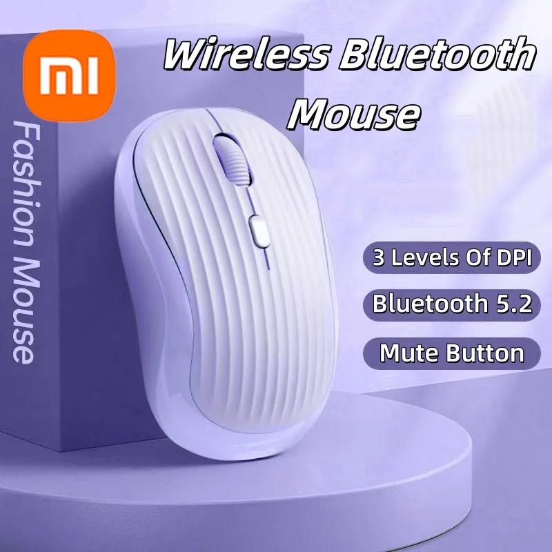 Xiaomi Wireless Silent Mouse TYPE-C Charging 2.4G Bluetooth Dual Mode Mouse Desktop Laptop Game Office Mouse For IOS Android