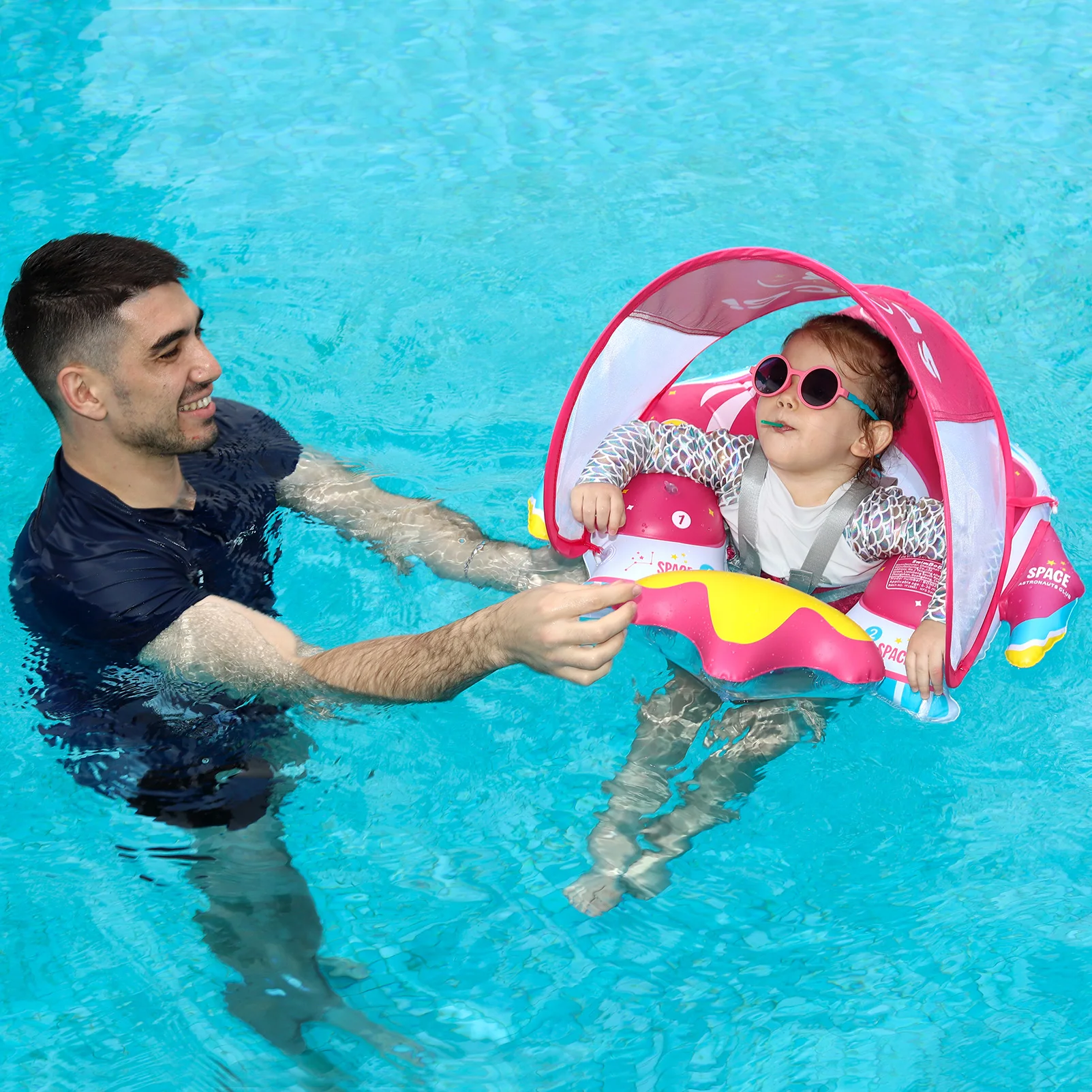 Swimbobo Inflatable Baby Swimming Float Water Toy Swimming Floats Trainer Child Swim Pool Ring PVC Children Floating For Summer