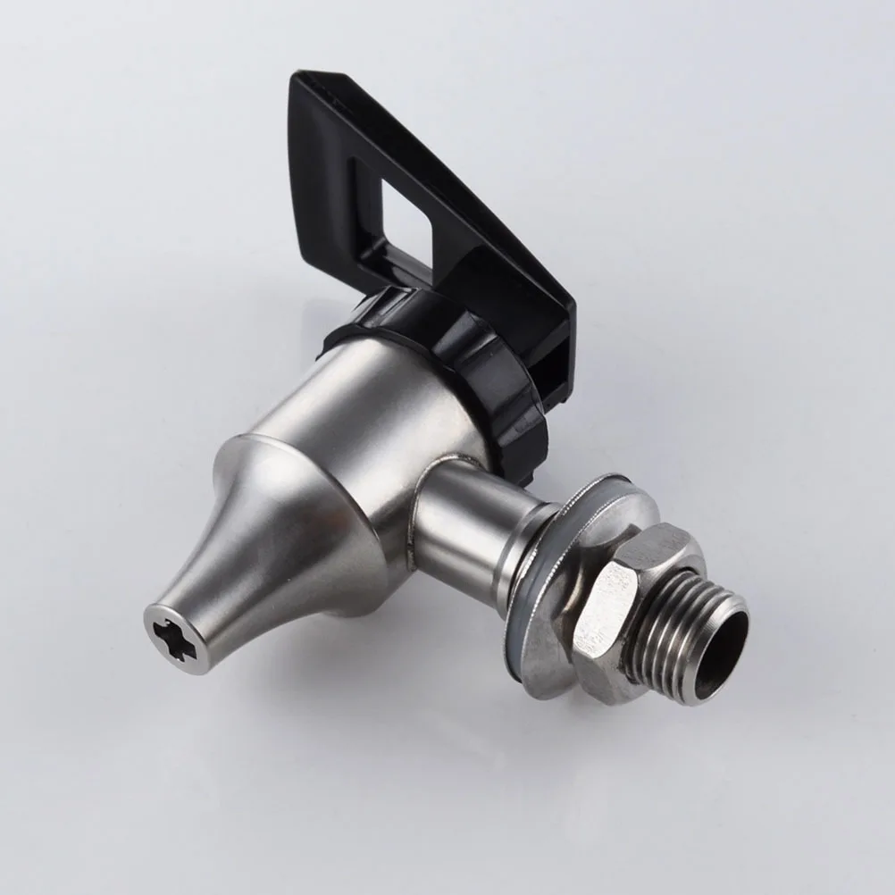 

16Mm Wine Beer Faucet Stainless Steel Beverage Container Tap 16 Mm Size For Barrel Dispensing Picnic Party Use