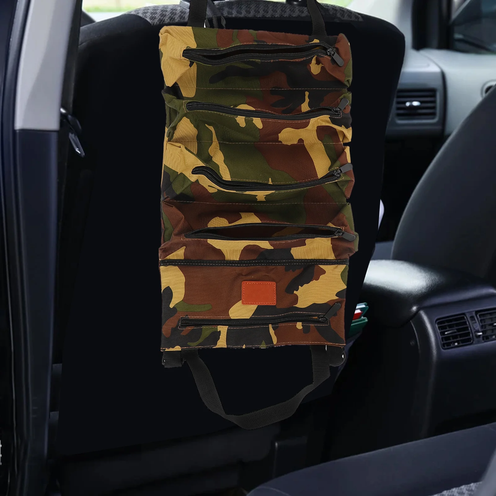 1Pcs Car Tool Bag High Class Material Large Capacity Hanging Pouch Electrician Storage Easy to Use Strong Durable Non-Slip Strap