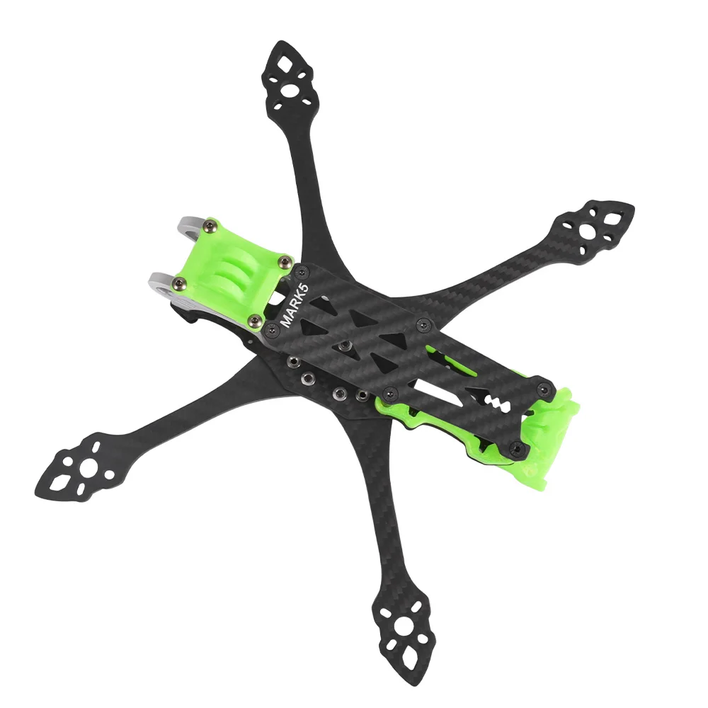 Mark5 5인치 FPV 프레임 225MM 3-6S 3K 카본 파이버 프린트 포함 RF/KISS/F3/F4/F7 FC 9IMOD RC용