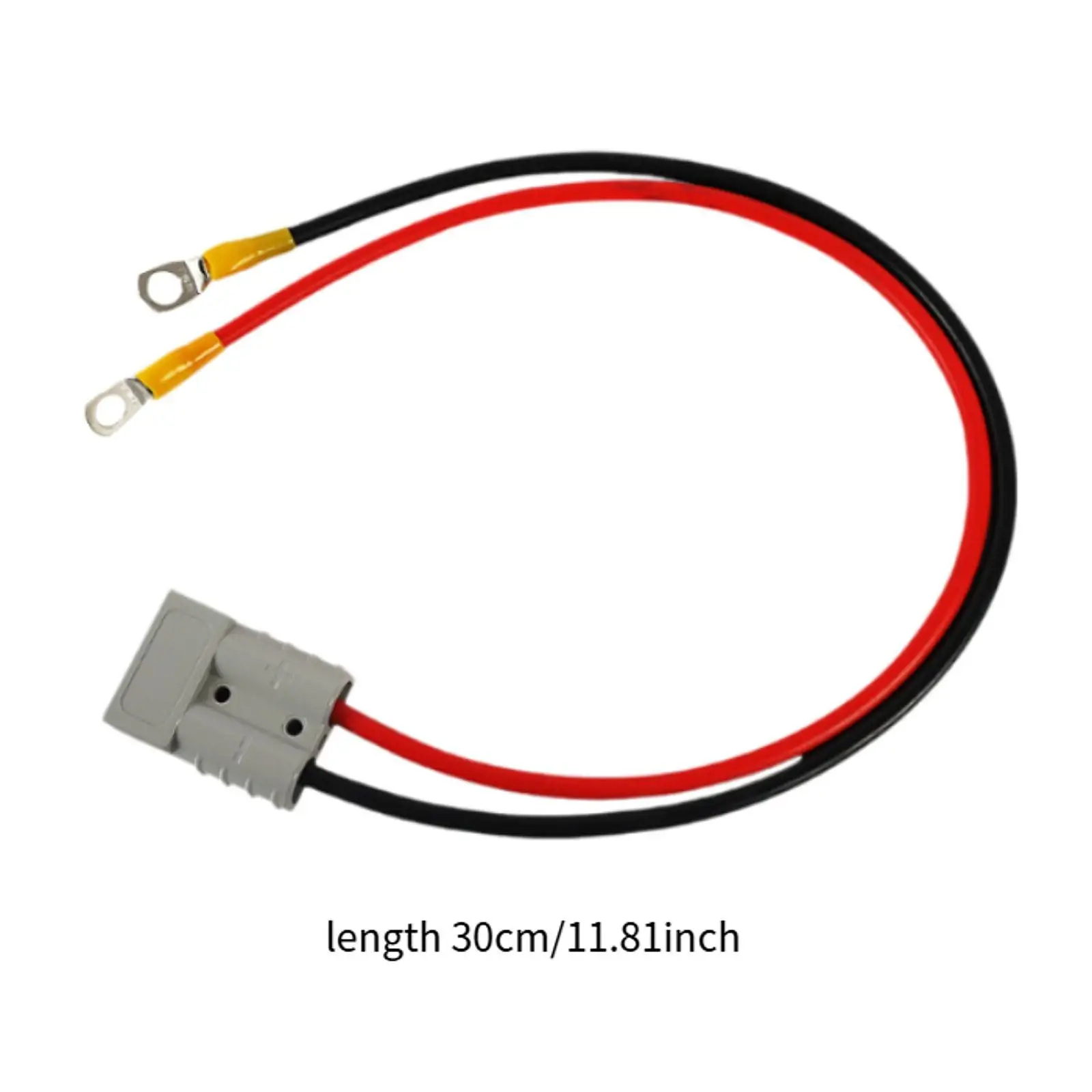 50A 600V Connector Plug Electric Forklift Charging Plug Wire Harness with O Rings Quick Connector for Tractors Motors