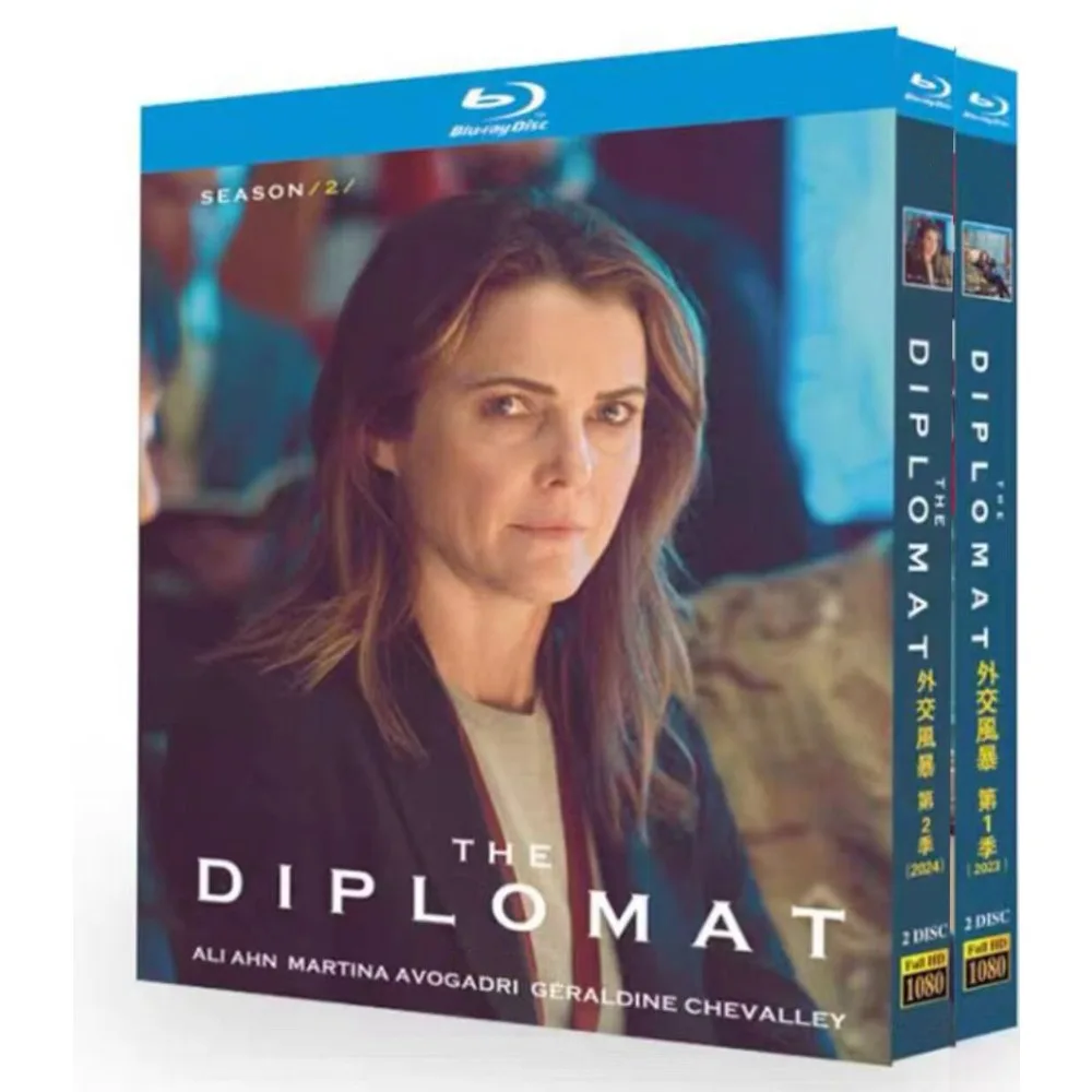 The Diplomat Season 1-2 Series :4-Disc Box Set Blu-ray Disc