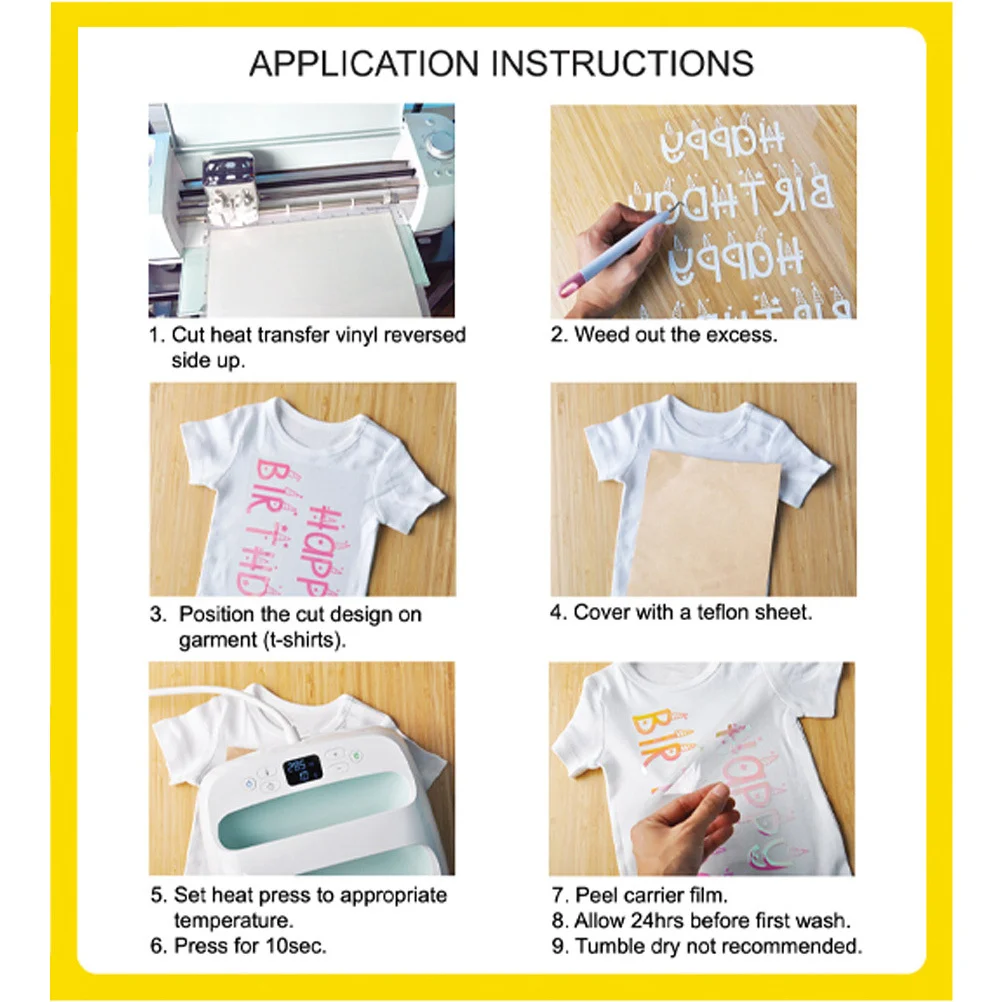 

Adhesive Vinyl Film Permanent for T-Shirts Cups and Fabric DIY Craft Projects Permanent Vinyl Crafts Transfer Film