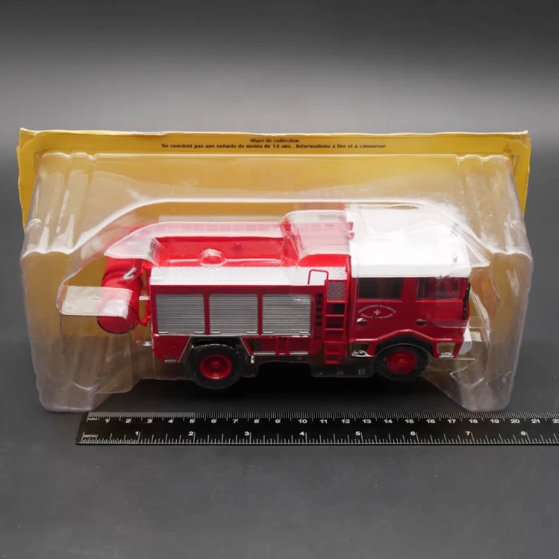 Ixo diecast escala 1:43 berliet gbd motor de bombeiros off-road bomba caminhão liga modelo de carro coleção lembrança exibição de presente de feriado