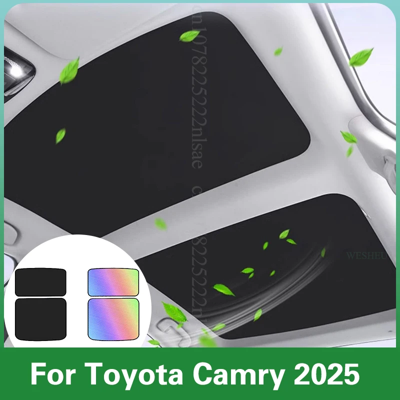 

For Toyota Camry 2025 Car Sunroof Sunshade Heat-Insulating Sunshade Car Roof Sun shade Exterior Accessories Roof Racks Tents
