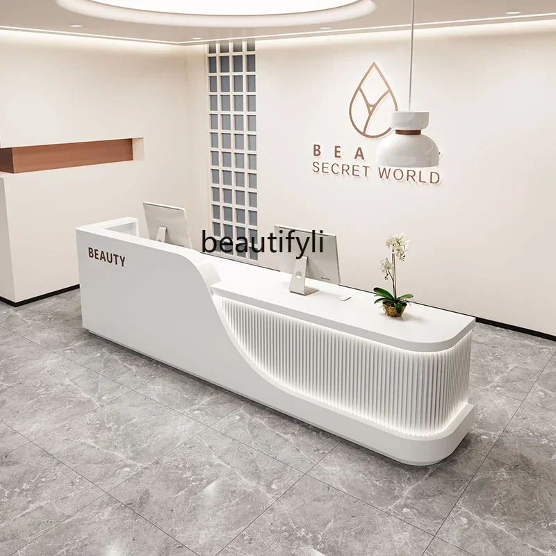 G8578 صالون تجميل عالي الجودة طلاء أمين الصندوق متجر الملابس النسائية عيادة الفم مطعم بار مكتب الاستقبال