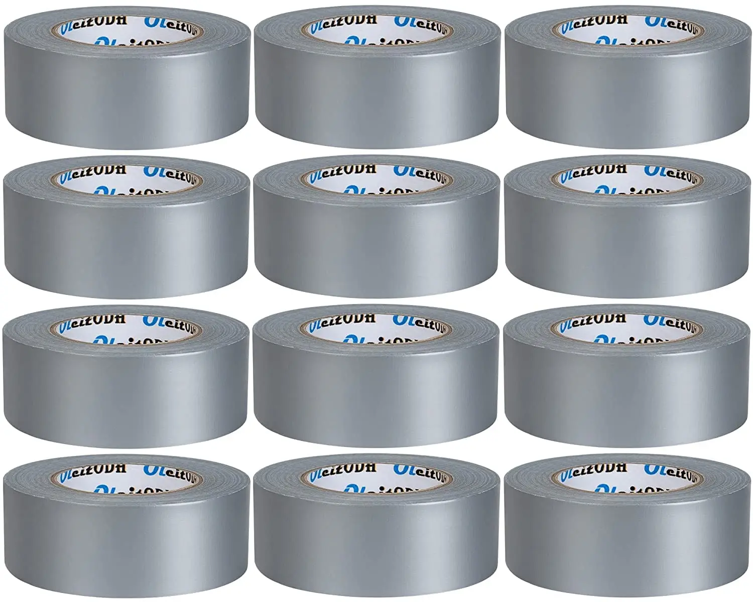 10/20M Silver Duct Tape, Waterproof Heavy Duty Duct Tape, Duct Tape Multipack for Arts Home Office School DIY Craft