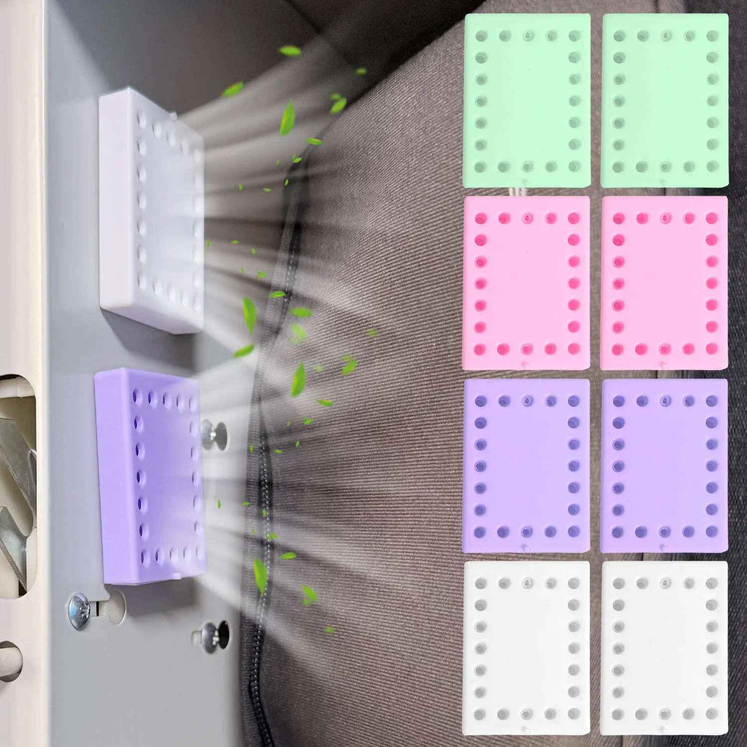 30/1x معطرات الهواء الصلبة طويلة الأمد الروائح العطر أقراص البخور مزيل الروائح للمنزل خزانة الحمام المرحاض سيارة #3