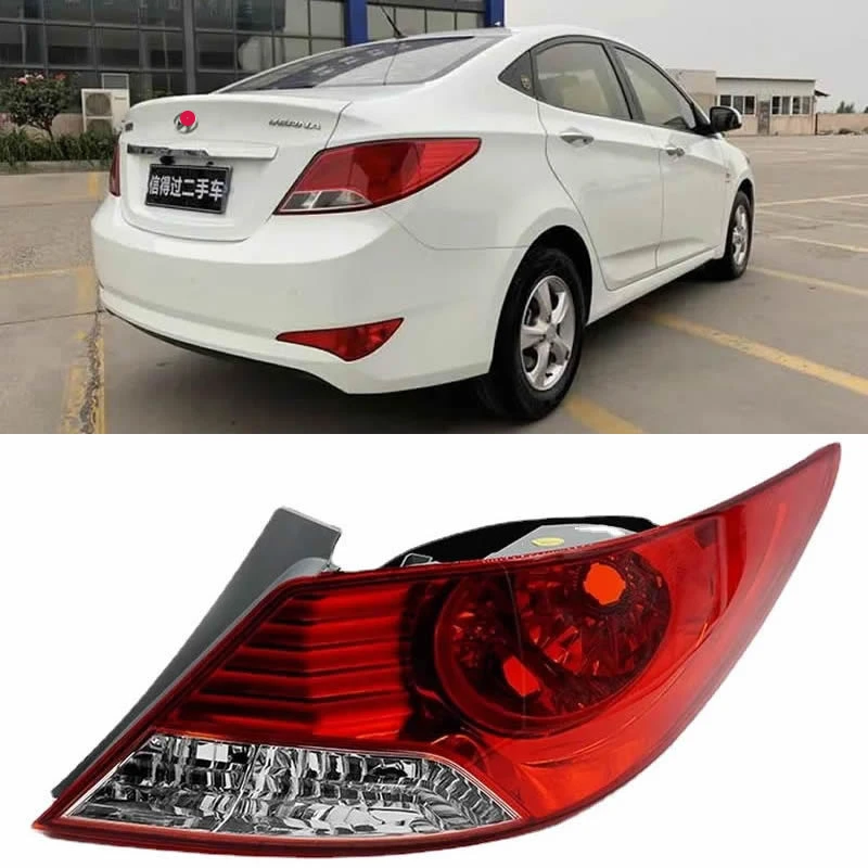 

Car Accessories For Hyundai Verna 2011 2012 2013 LED Rear Tail Light Assembly Brake lights Replace original Rear lamp