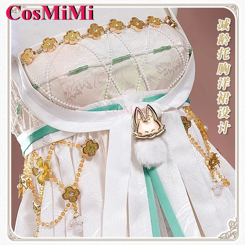 Cosmimi jogo luz e noite sariel cosplay trajes lua vixen de coração doce uniforme vestido carnaval festa role play roupas