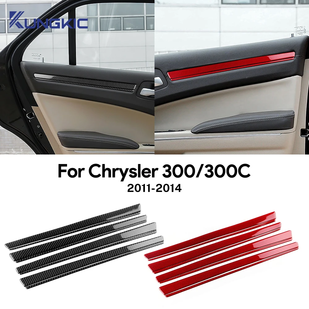 

Для Chrysler 300 300C 2011 2012 2013 2014 наклейка из настоящего мягкого углеродного волокна LHD RHD декоративная панель двери автомобиля аксессуары для интерьера
