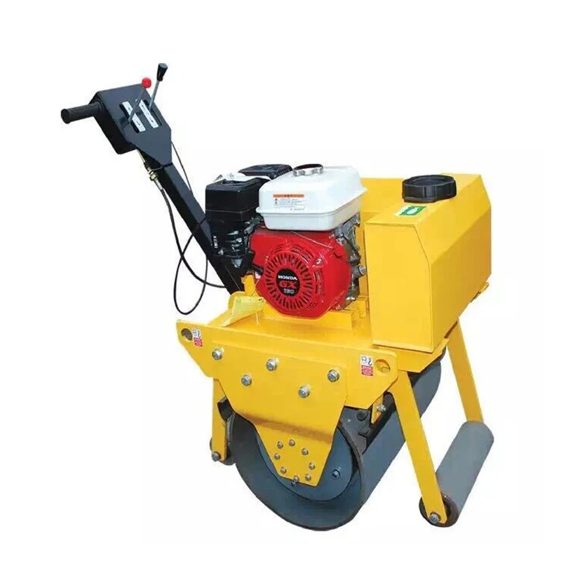 YUGONG 330KG FVR - 600 - 8 Mini Road Roller Compactor  Walking Single Drum Vibratory Roller Can Work In A Narrow Area