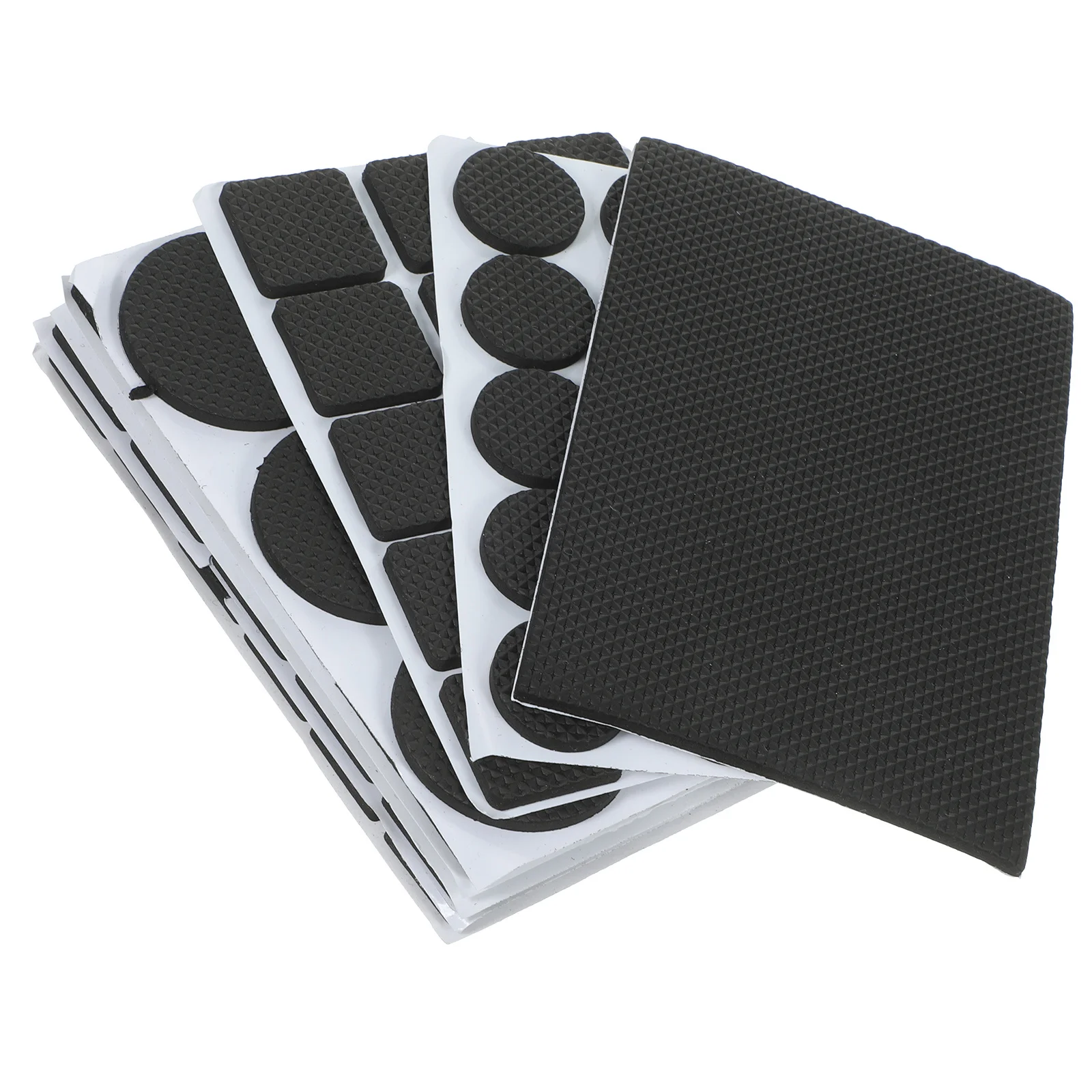 منصات الأثاث المضادة للانزلاق ذاتية اللصق غير قابلة للانزلاق كرسي الساق حماة للأرضيات الصلبة أقدام الأثاث منصات الأرضية #4