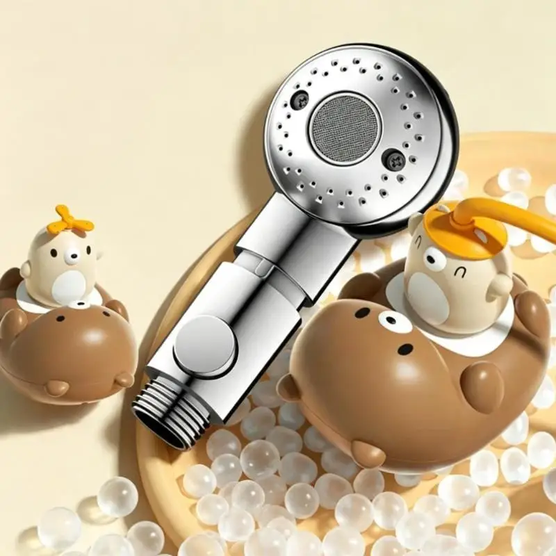 Water Saving Adjustable Soft Shower Sprayer 1Pcs Pet Baby Bath Shower Head 2 Spray Modes With On Off Switch Bathing Accessory