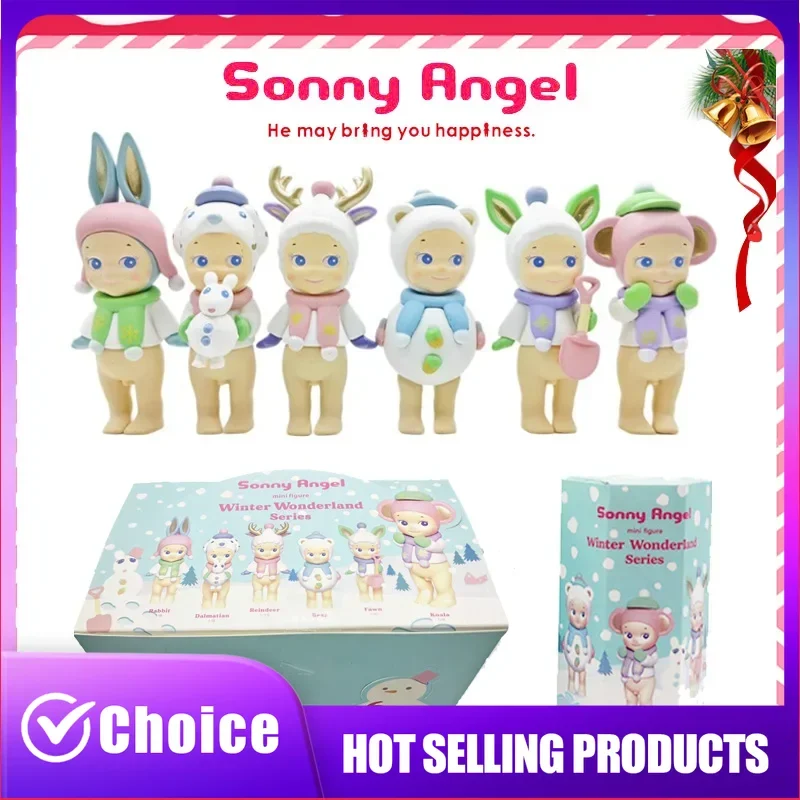 

Sonny Angel Winter Wonderland Series Blind Box Cute Mini Anime Figure Collectible Dolls Perfect Gift For Kids Fans Birthday