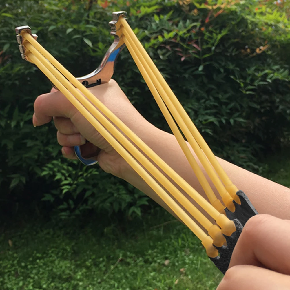 Slingshot Hunting Powerful Rubber Band High Elasticity Catapult Band Outdoor Catapult Shooting Accessories