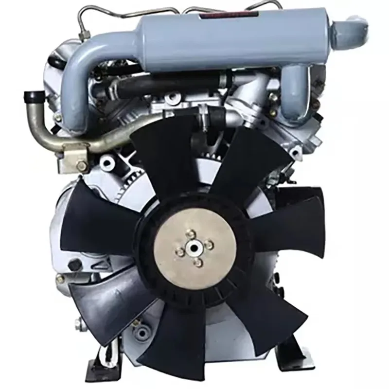 20 HP Twin Cylinder mechanical speed regulation Marine Engine Water-cooled Diesel Engine