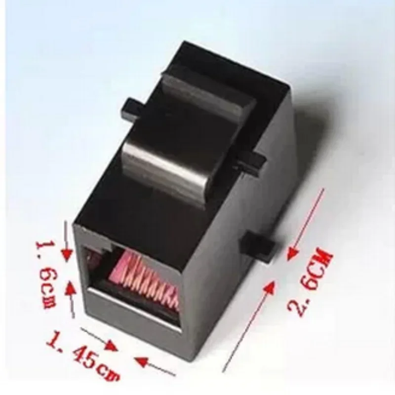 Connecteur RJ45 Keystone Jack Cat6 Extension Couremplaçant, Réseau Ethernet LAN, Cat 6 Prises Prises, Adaptateur d'Extension, 10Pcs