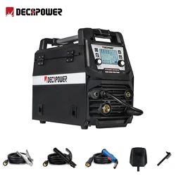 Decapower XTRAMIG 200A Semi-automatic Synergy MAG MMA FLUX TIG MIG Gas No Gas Welder 4 IN 1 Multifunction Welding Machine