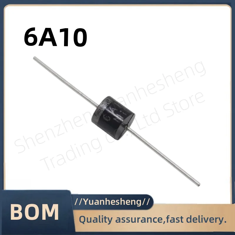 200pcs/6A10 6A/1000V 10A10 20A10 10A20 30A10 rectifier diode has high power
