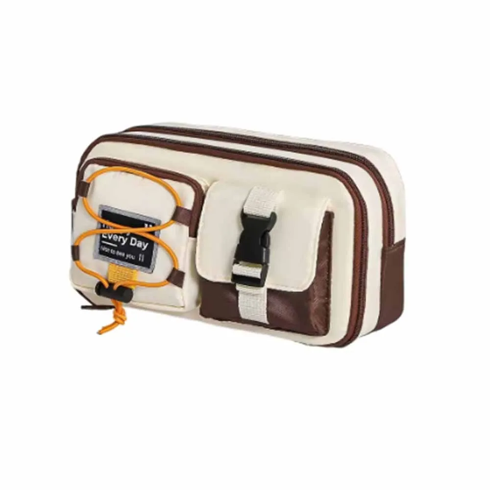 

Pencil Holder Large Capacity Student Stationery Bag Dirt-resistant High Appearance Pencil Pouch Multilayer Pen Bag Children