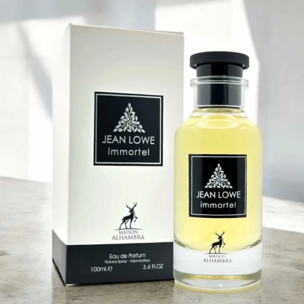 

JEAN LOWE - yellow Long acting perfume perfume | men and women | 3.4 oz 100 ml ideal holiday gift