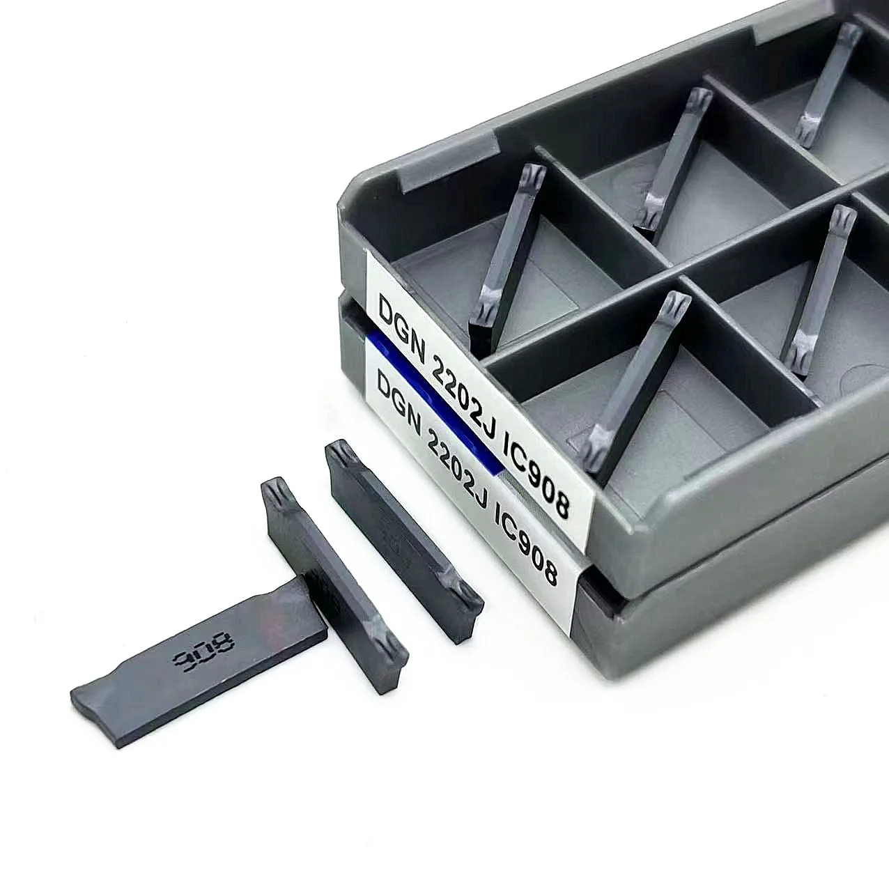 10PCS DGN2202C  2202J IC908  DGN2202C  2202J IC908 CNC carbide insert for slotting grooves DGN2002C 2202J  for cutting tools
