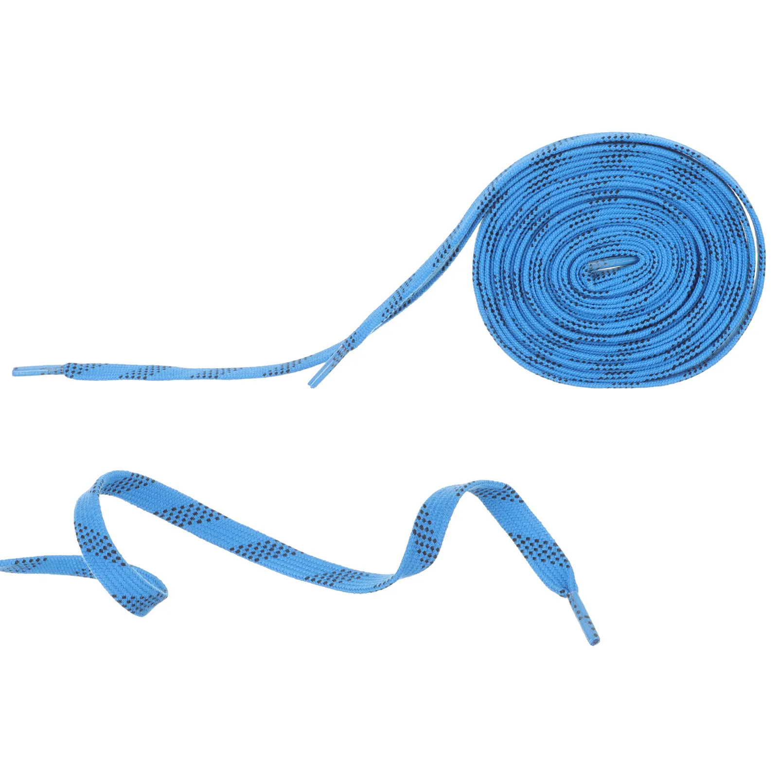 

1 пара профессиональных эластичных полиэстеровых плоских шнурков для хоккейных коньков, роликовых коньков, кроссовок, спортивной обуви с защитой от обморожения