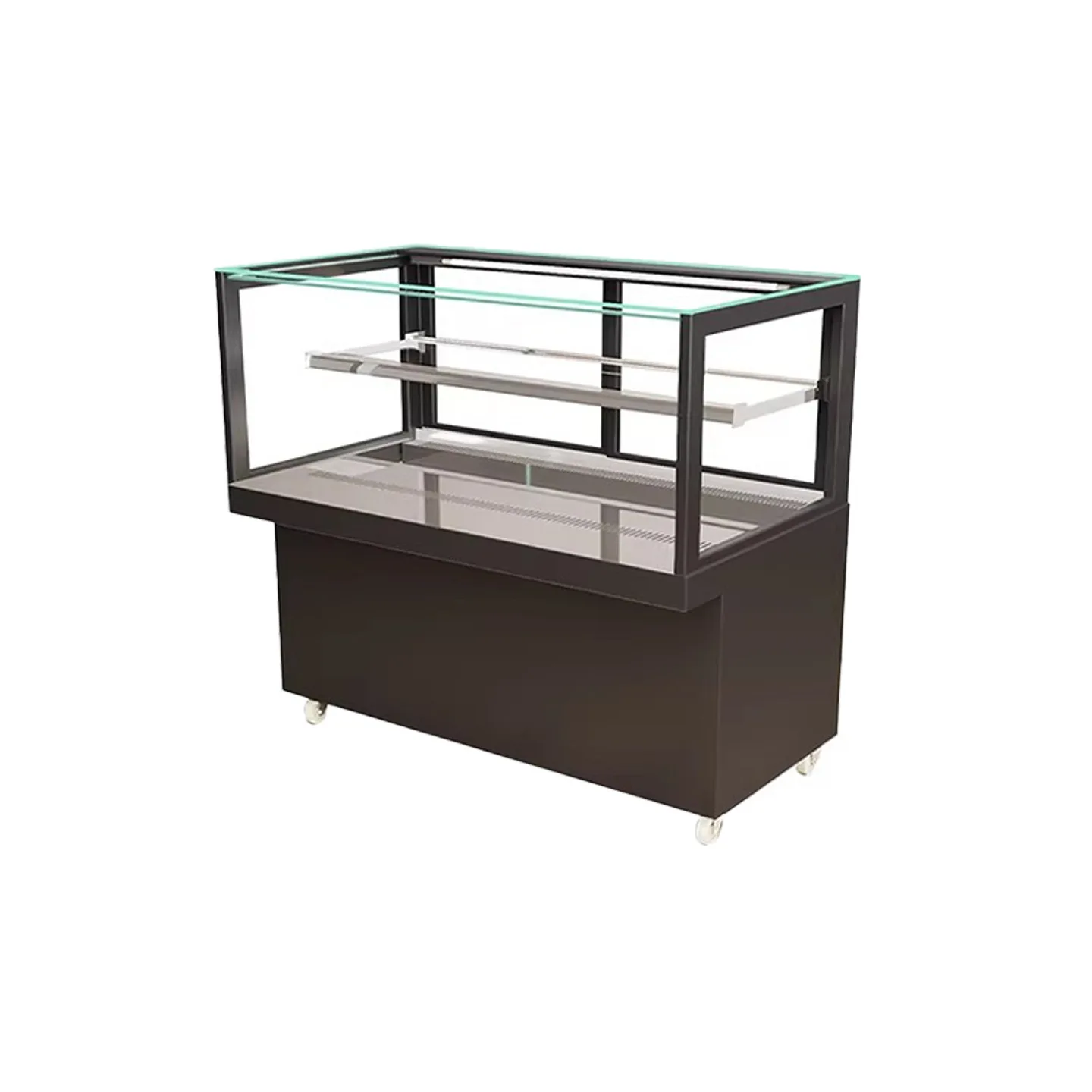 

Embedded Bar Display Cabinet Air Cooled Refrigerated Cake Cabinet Embedded Bakery West Point Dessert Cabinet
